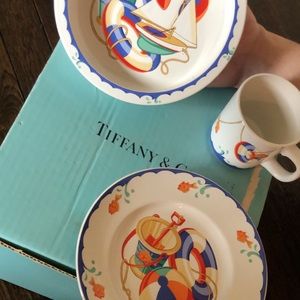 Tiffany & Co. children dish set